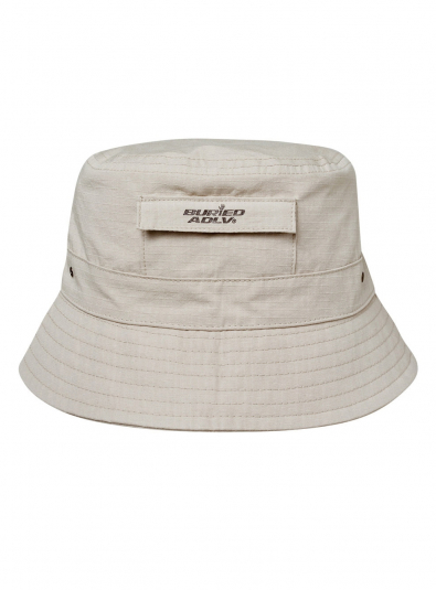 BA x ADLV OUT POCKET BUCKET HAT BEIGE