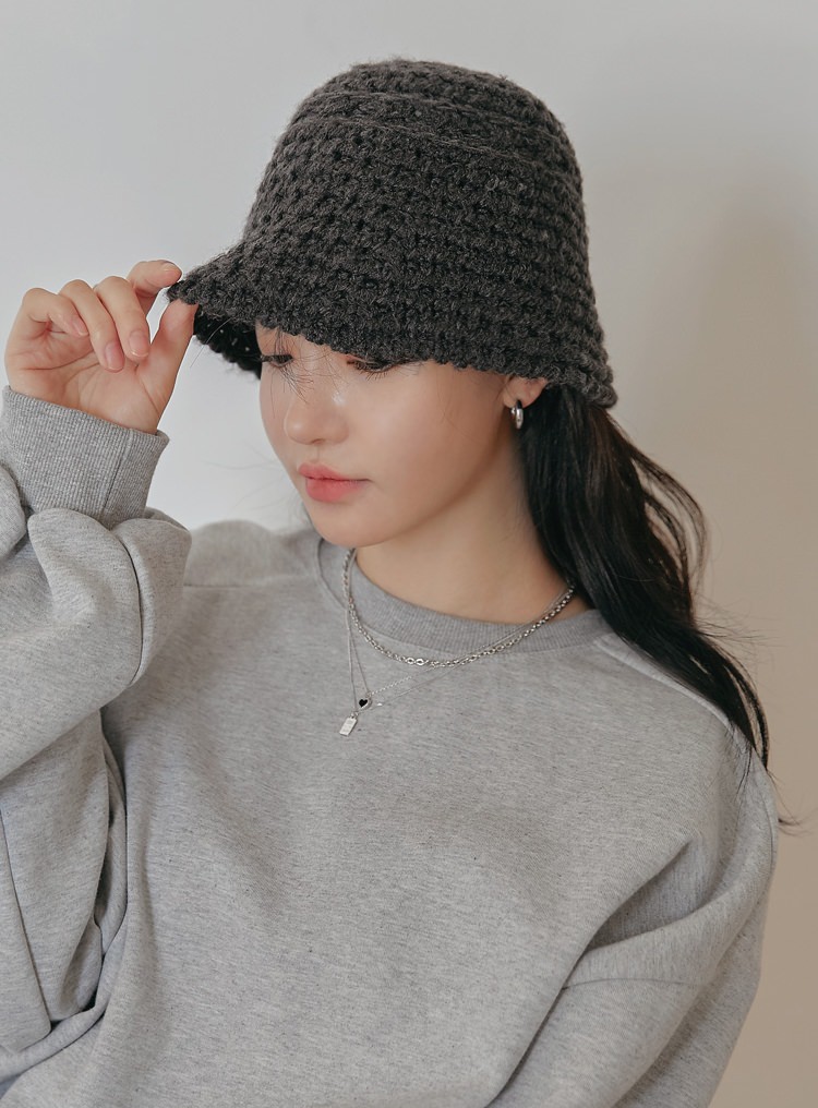 Pluto Knit Bucket Hat