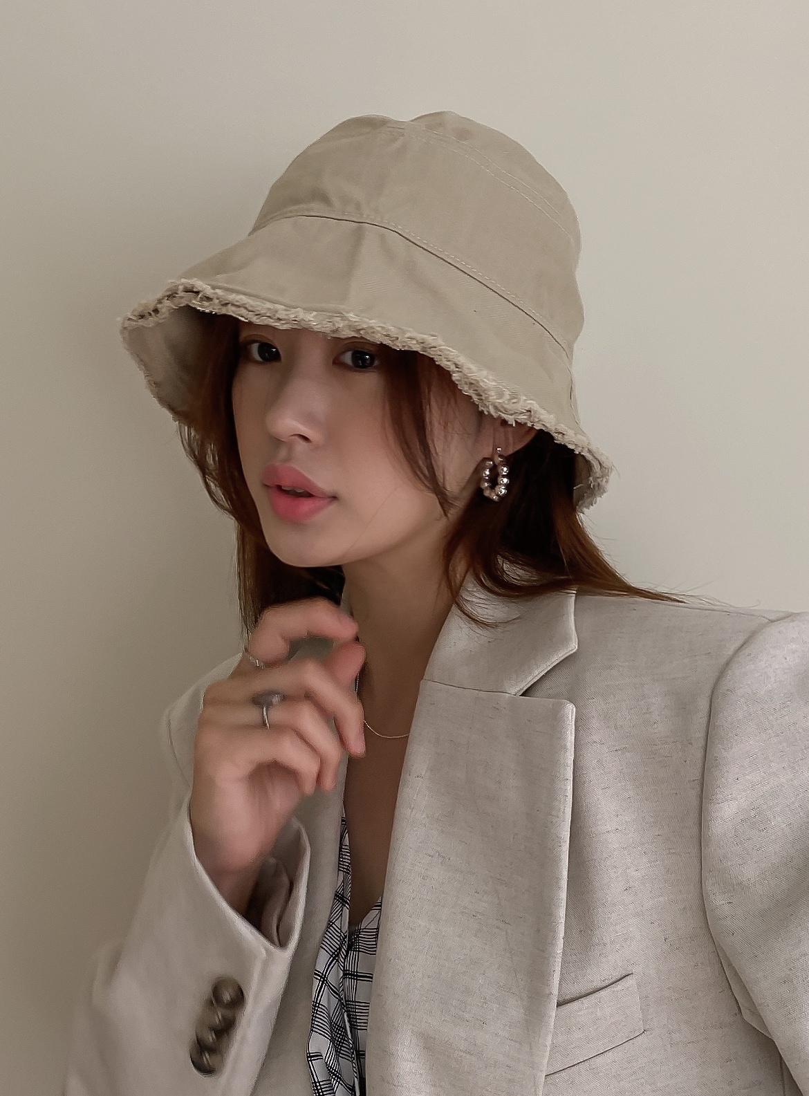 Cotton Bungalow Bucket Hat Hat