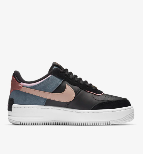Nike Air Force 1 Shadow CU5315-001 / Nike Women's Force 1 Shadow CU5315-001