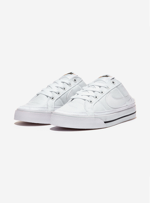 nike women's court legacy mule in white