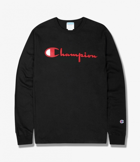 HERITAGE LONG SLEEVE TEE (GT47-Y08254-BKC)