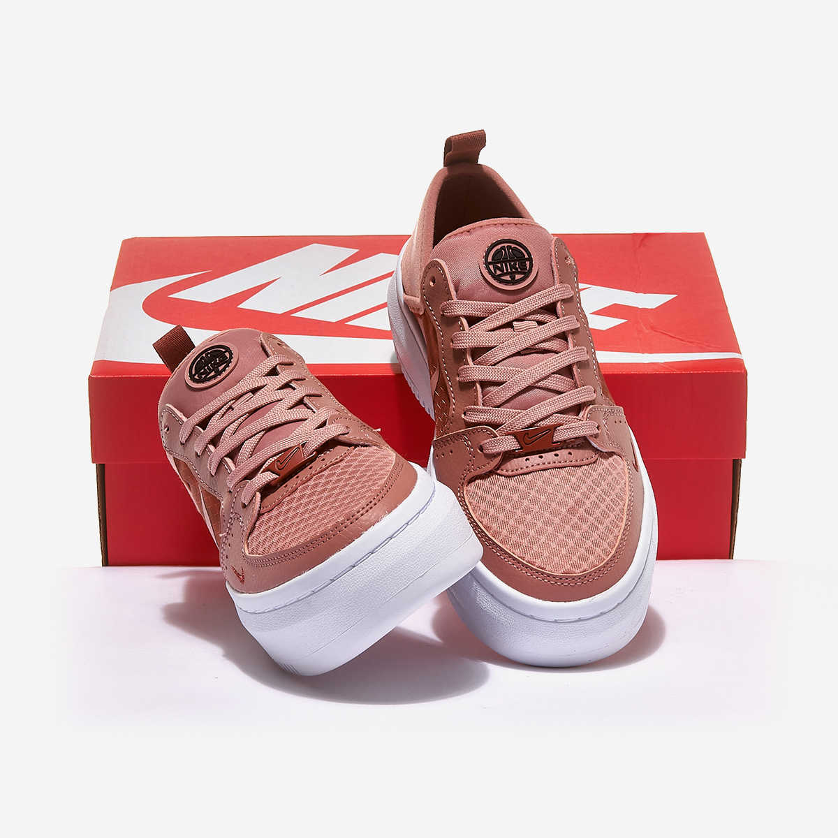 womens court vision low pink