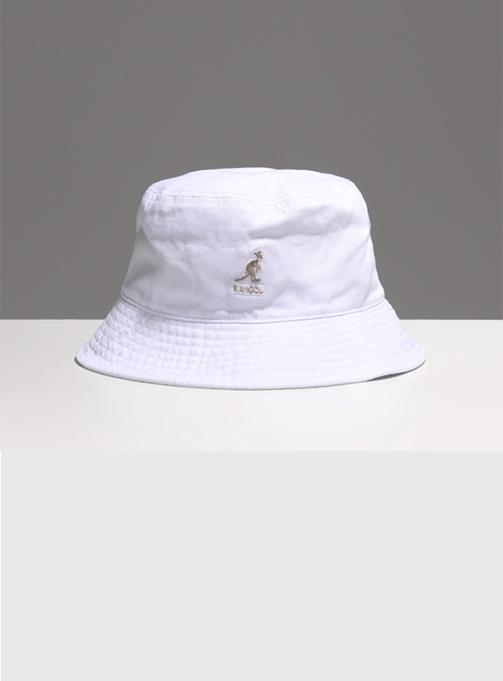 Washed bucket WHITE (4224)