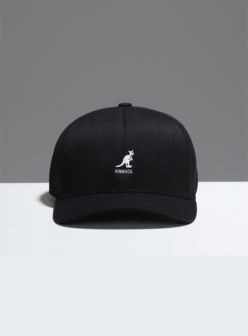 Wool Flexfit baseball Cap BLACK (8650)