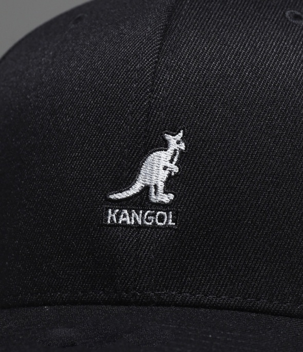 Wool Flexfit baseball Cap BLACK (8650)