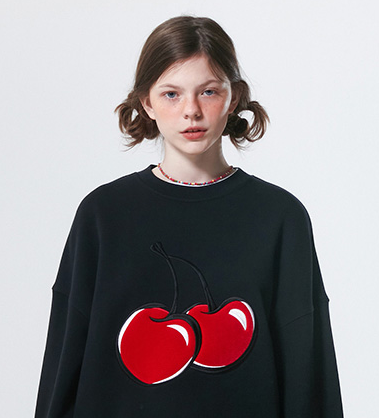 Big 2025 cherry sweatshirt