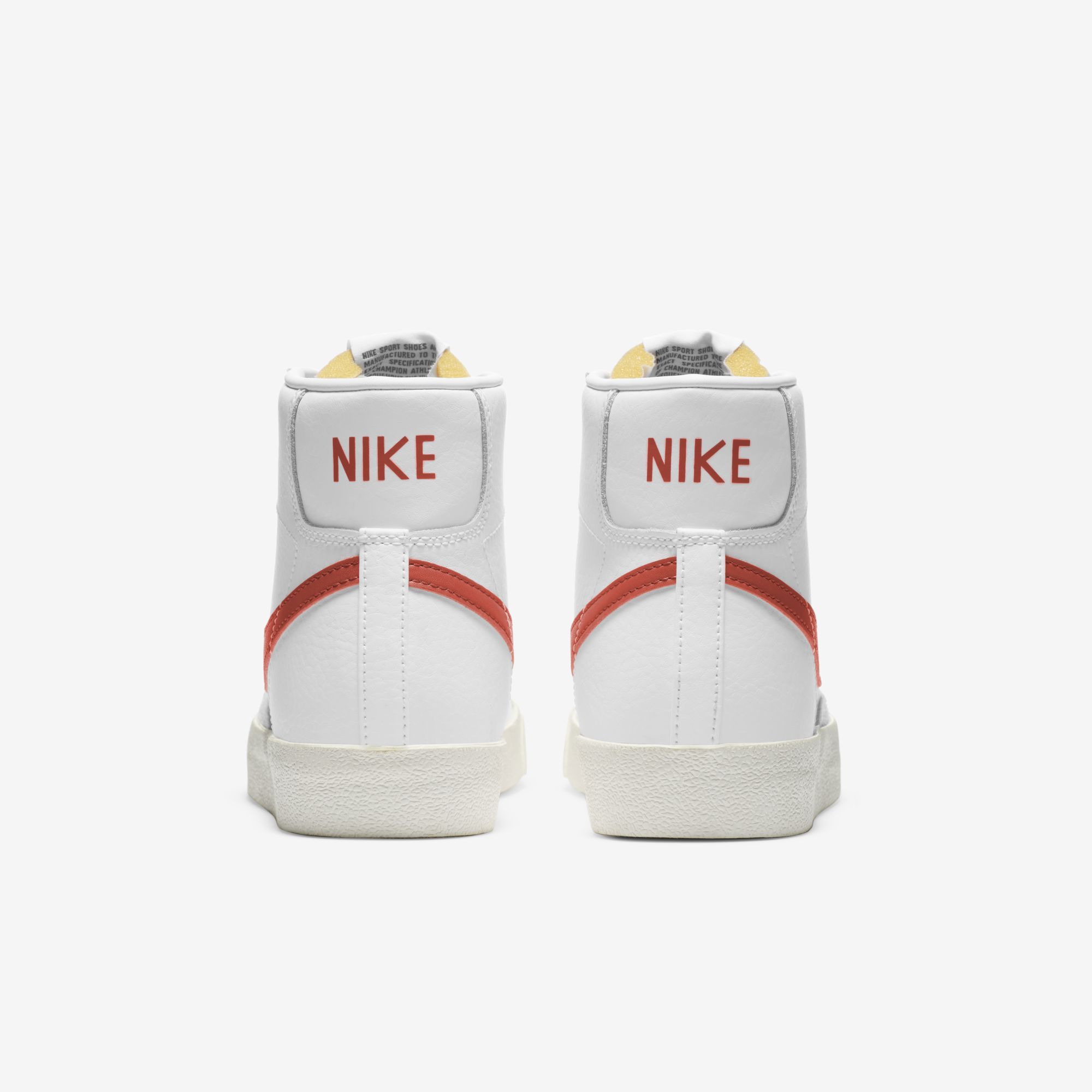 nike blazer white bright crimson