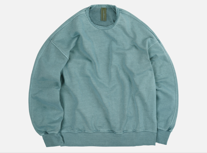 FRIZMWORKS OG Pigment dyeing sweatshirt 002 _ mint