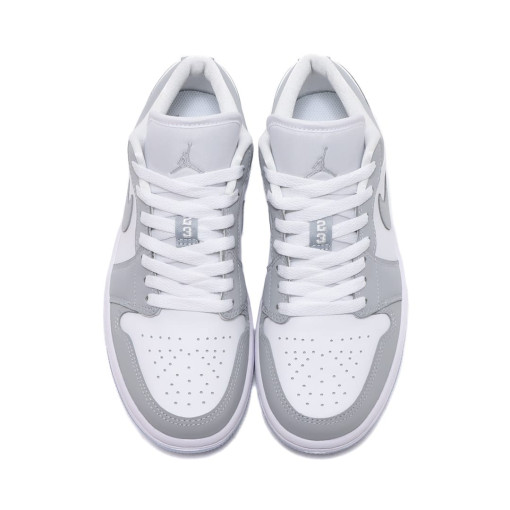 low top wolf grey jordan 1