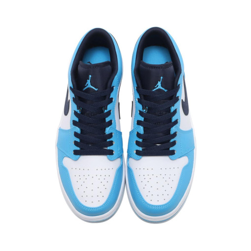 air jordan 1 low powder blue obsidian