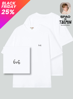 SPAO x TAEMIN T-Shirt Round Neck _SPRLB49C21-(BD)White