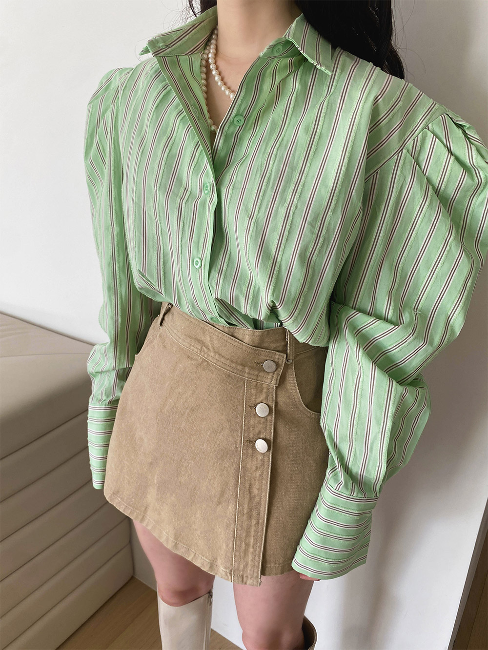 Pastel Striped Shirt
