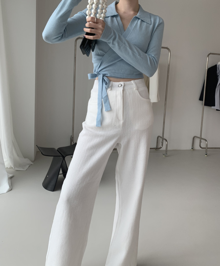 Code Summer Straight Trousers