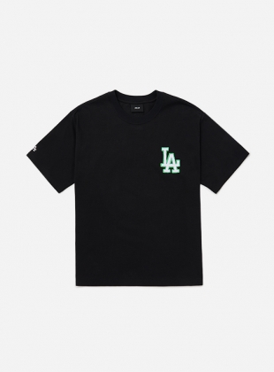 Summer Night Short Sleeve T-shirt LA Dodgers (3ATS41023-07BKS)