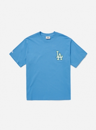 Summer Night Short Sleeve T-shirt LA Dodgers (3ATS41023-07BLS)