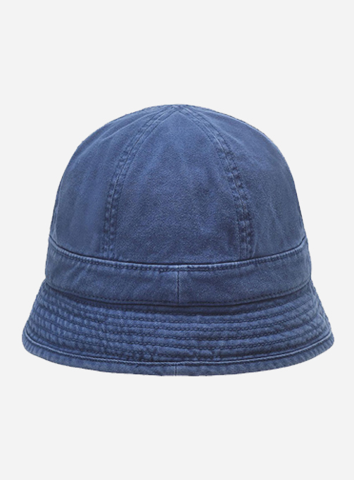 logo twill bell bucket Hat (NORMAL BLUE 