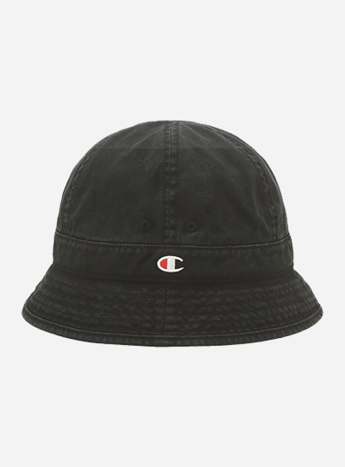 C logo twill bell bucket Hat (BLACK 
