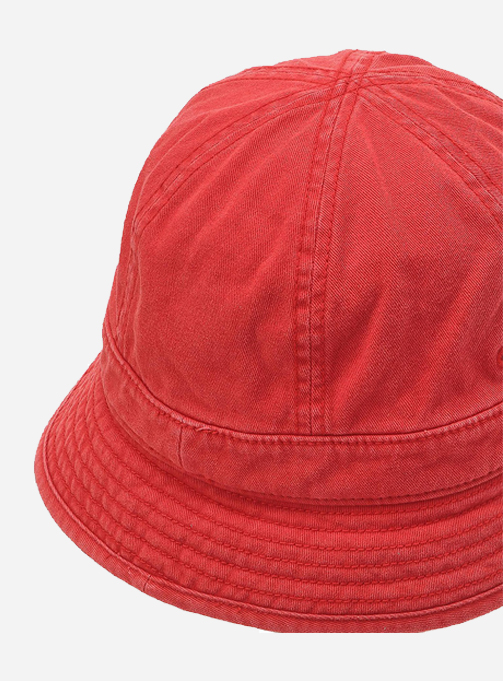 C logo twill bell bucket Hat (NORMAL 