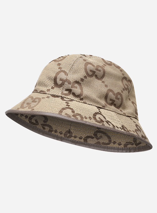 Jumbo GG Canvas Bucket Hat (681256 3HAGJ 2564)