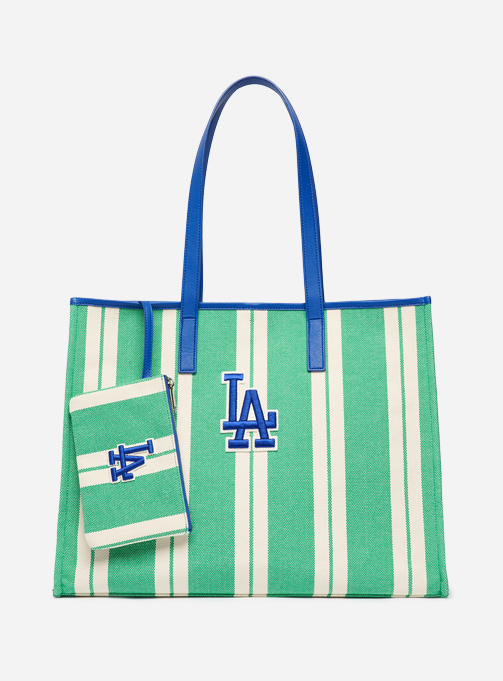 Ethnic Stripe Tote Bag LA Dodgers (3AORL0323-07MTS)