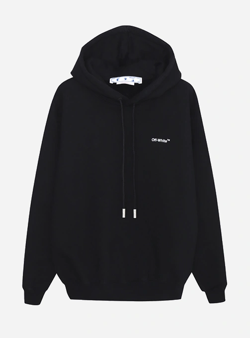 Off white hoodie bluza sales virgil abloh striped panel