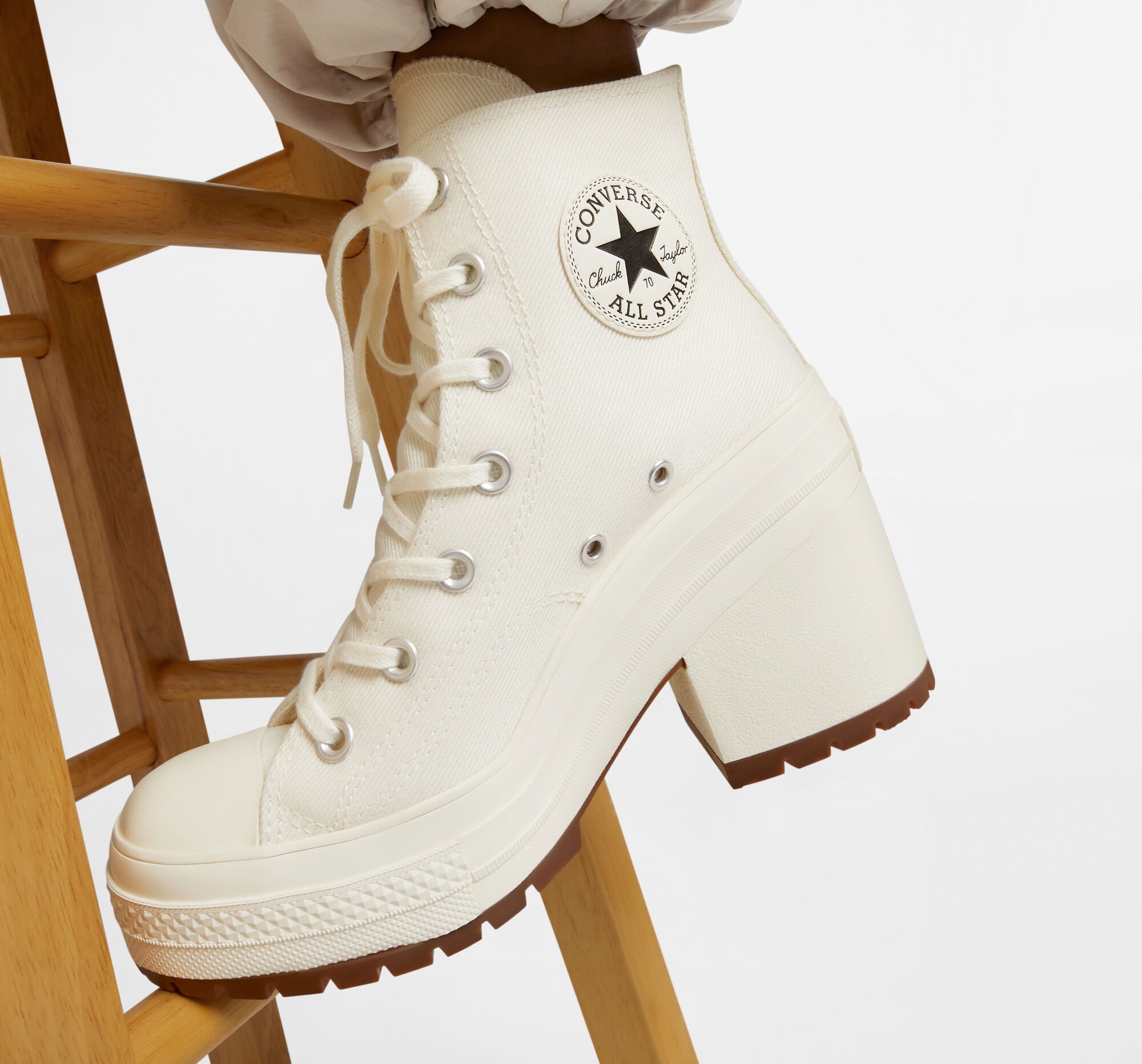 Jual top converse heels