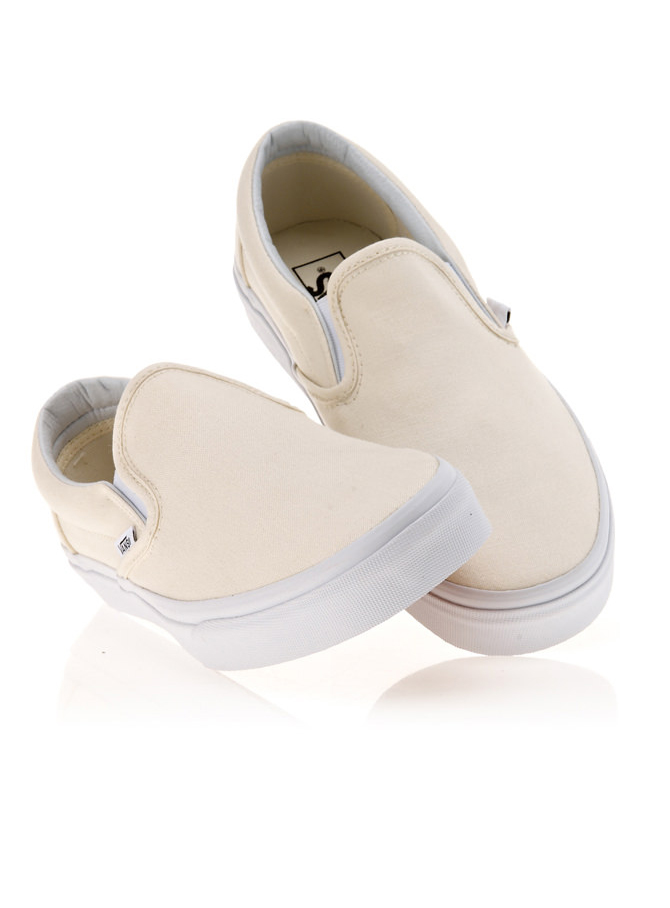 slip on white