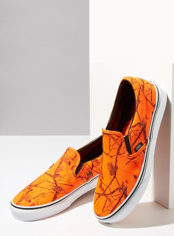 vans realtree slip on