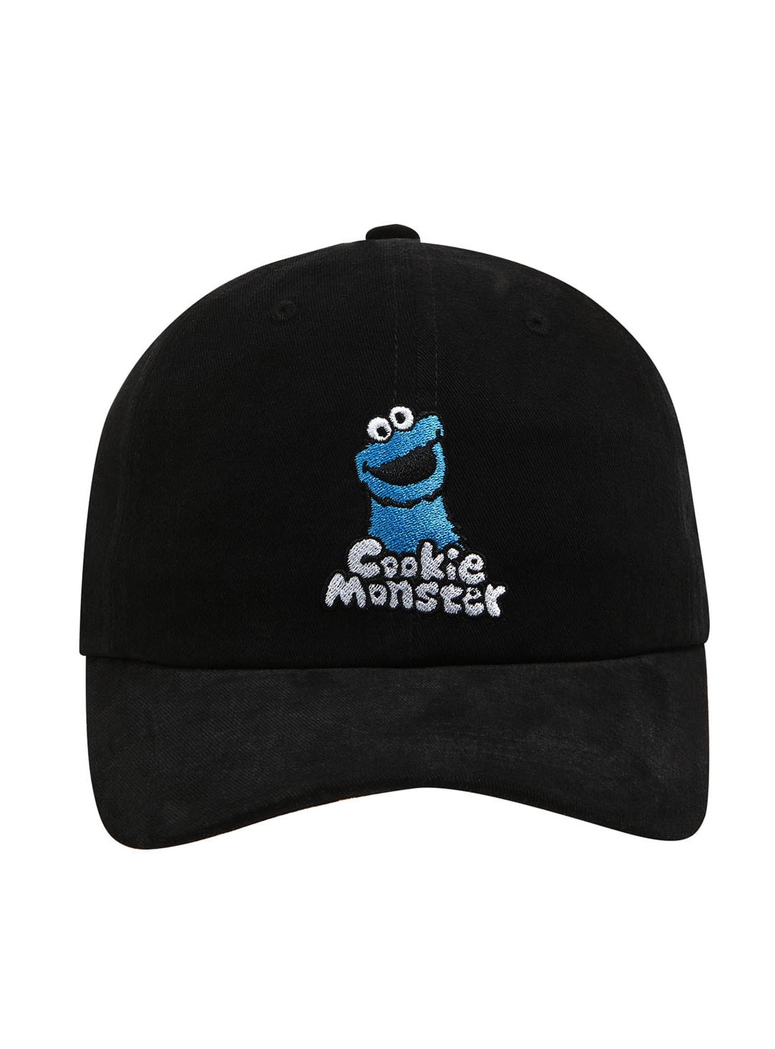 ADLV X SESAME COOKIE MONSTER BALL CAP BLACK