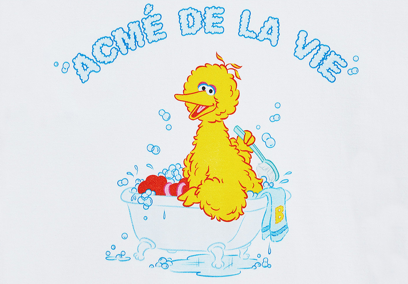 Adlv X Sesame Shower Big Bird
