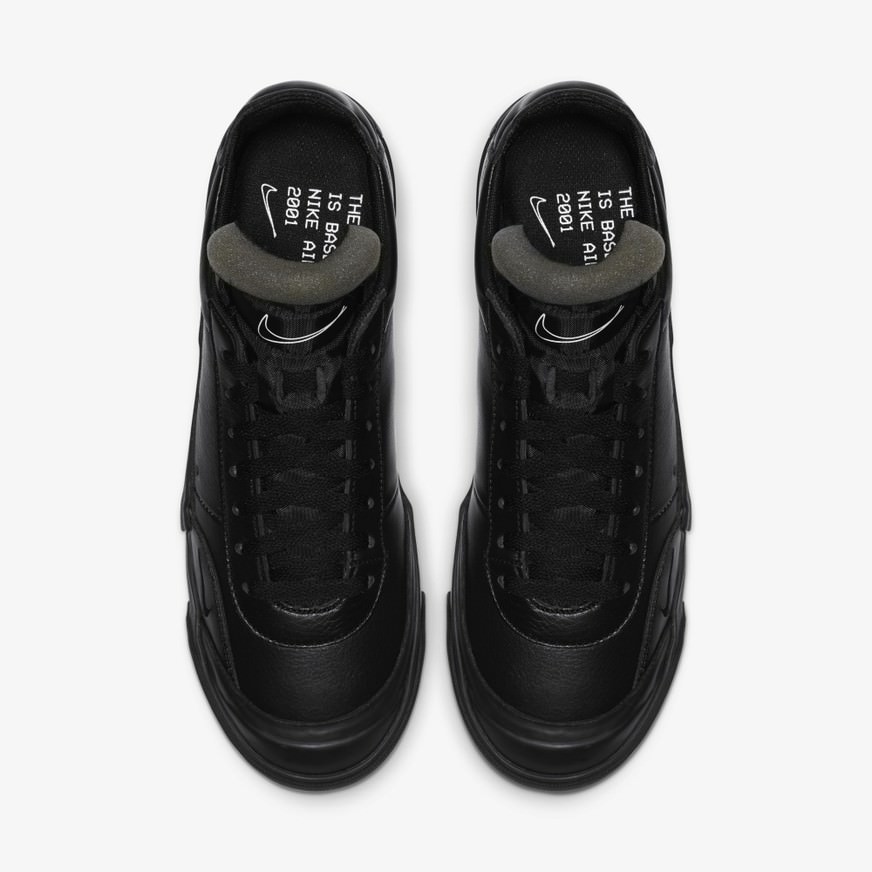 nike air force drop type black