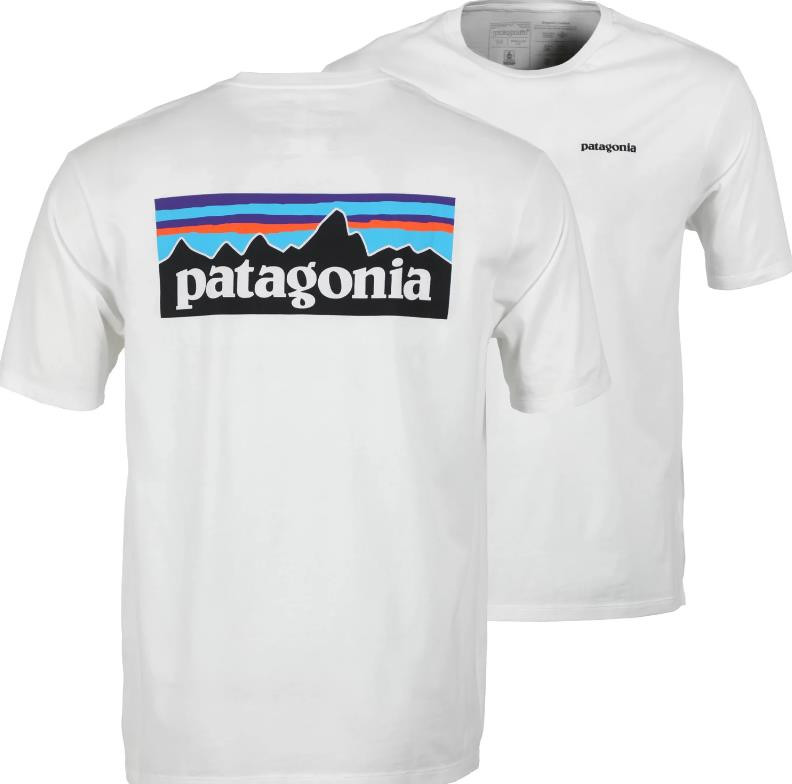 Patagonia p6 t shirt white Clearance