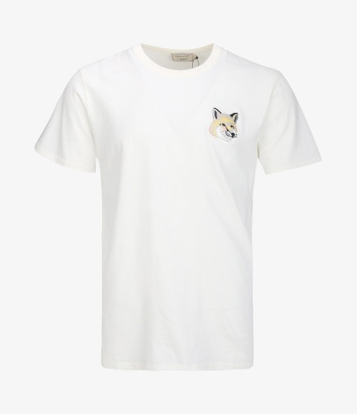 20ss Tee Shirt Big Pastel Fox Head Patch Em00154kj0008 Ow 20ss Tee Shirt Big Pastel Fox Head Patch Em00154kj0008 Ow