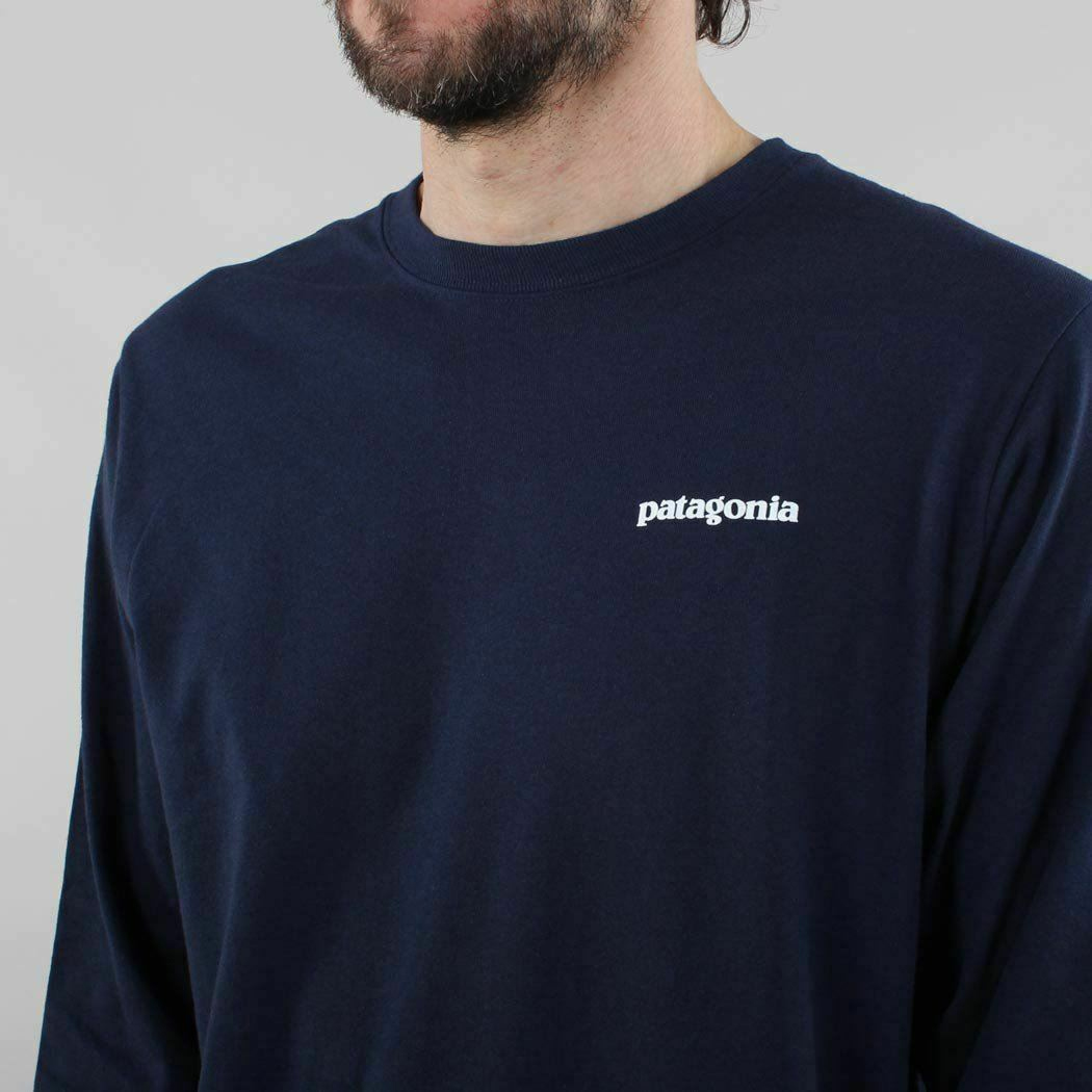 Logo Responsibili-Long Sleeve Tee (Navy 