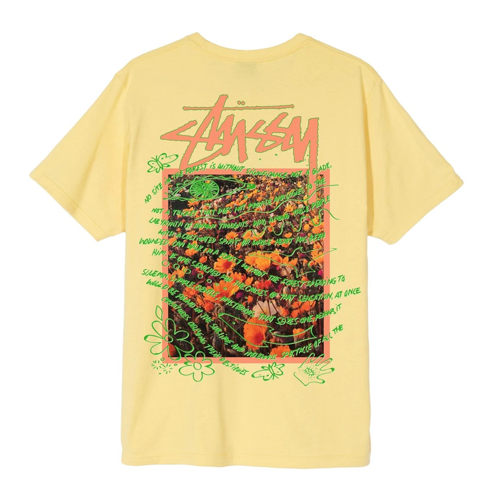 STUSSY SUPER BLOOM TEE (5COLOR)
