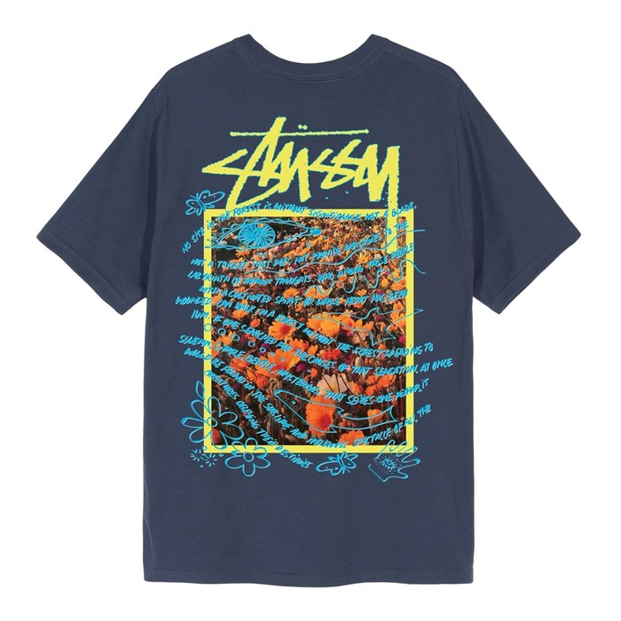 STUSSY SUPER BLOOM TEE (5COLOR)