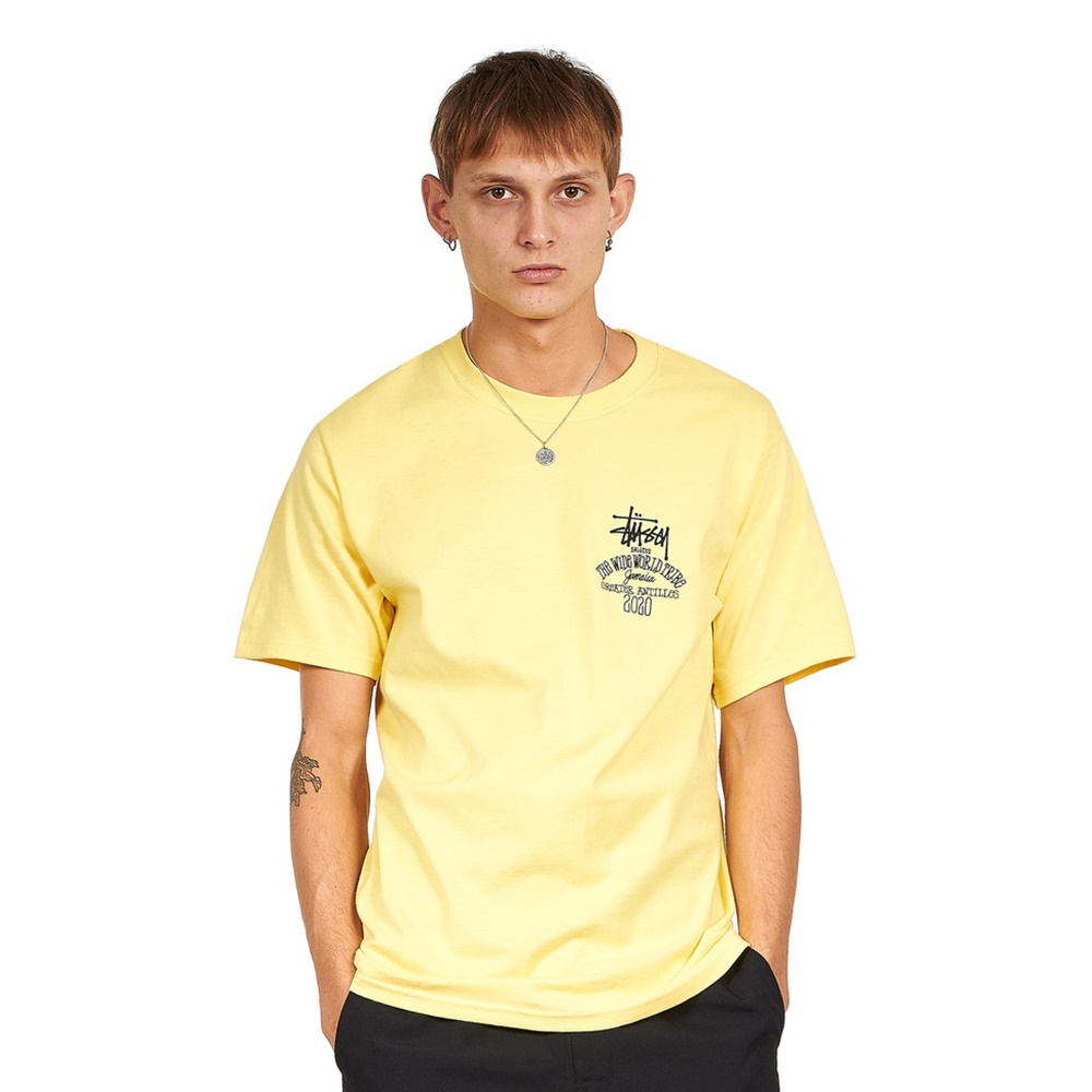 STUSSY JAMAICA WORLD TRIBE TEE (3COLOR)