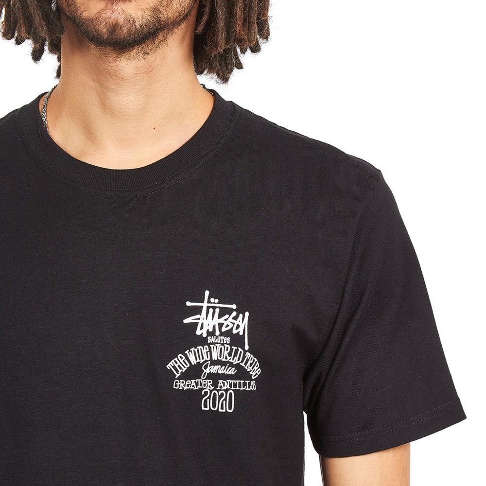 STUSSY JAMAICA WORLD TRIBE TEE (3COLOR)