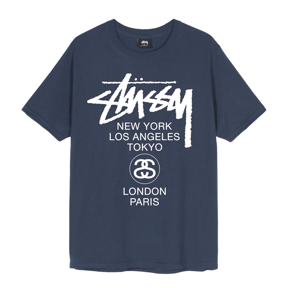 STUSSY WORLD TOUR TEE (4COLOR)