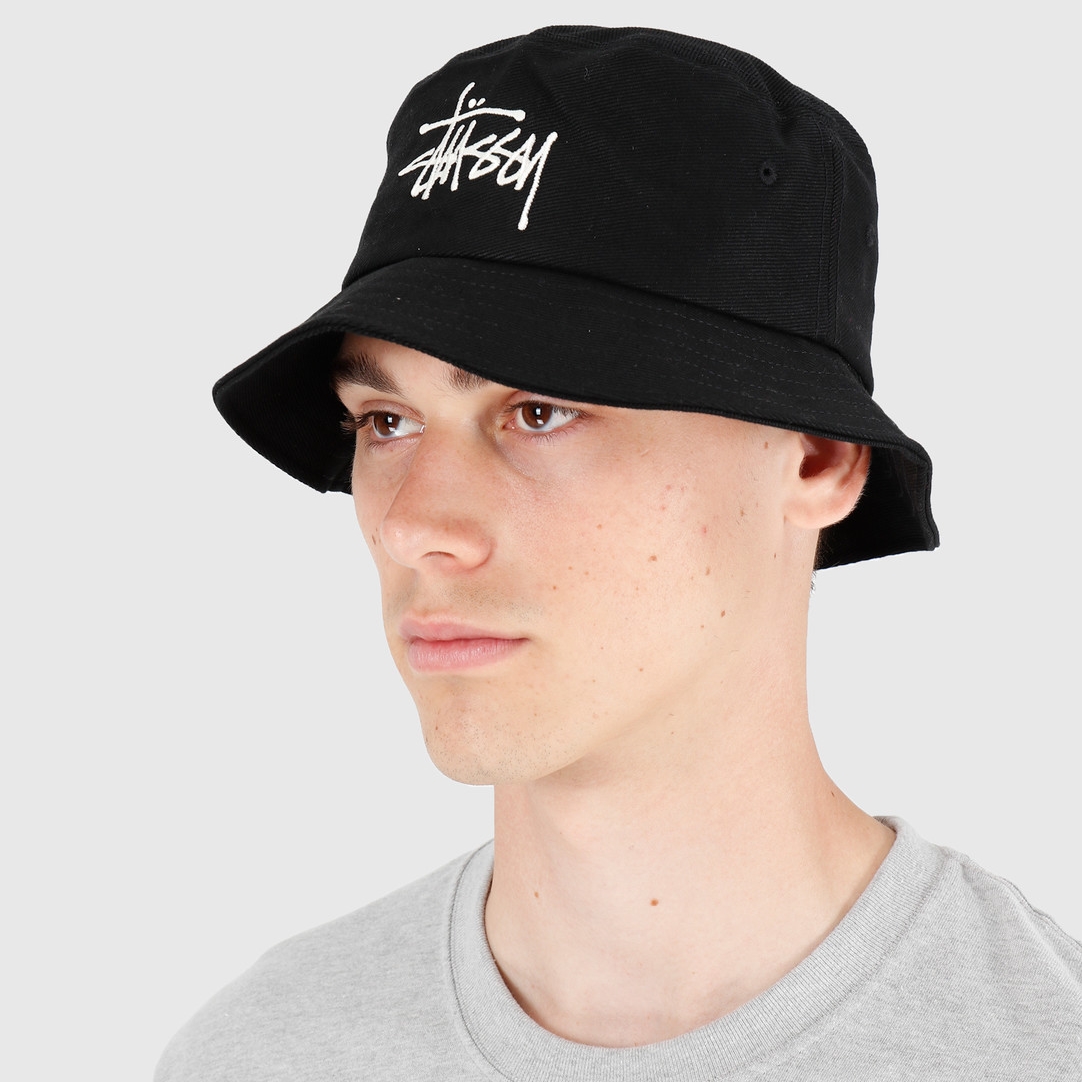 BIG LOGO CANVAS BUCKET HAT (4COLOR)