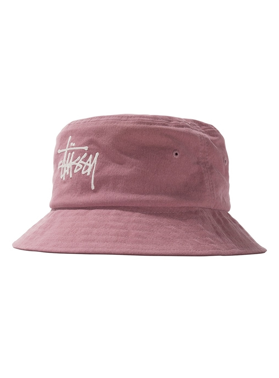 BIG LOGO CANVAS BUCKET HAT (4COLOR)