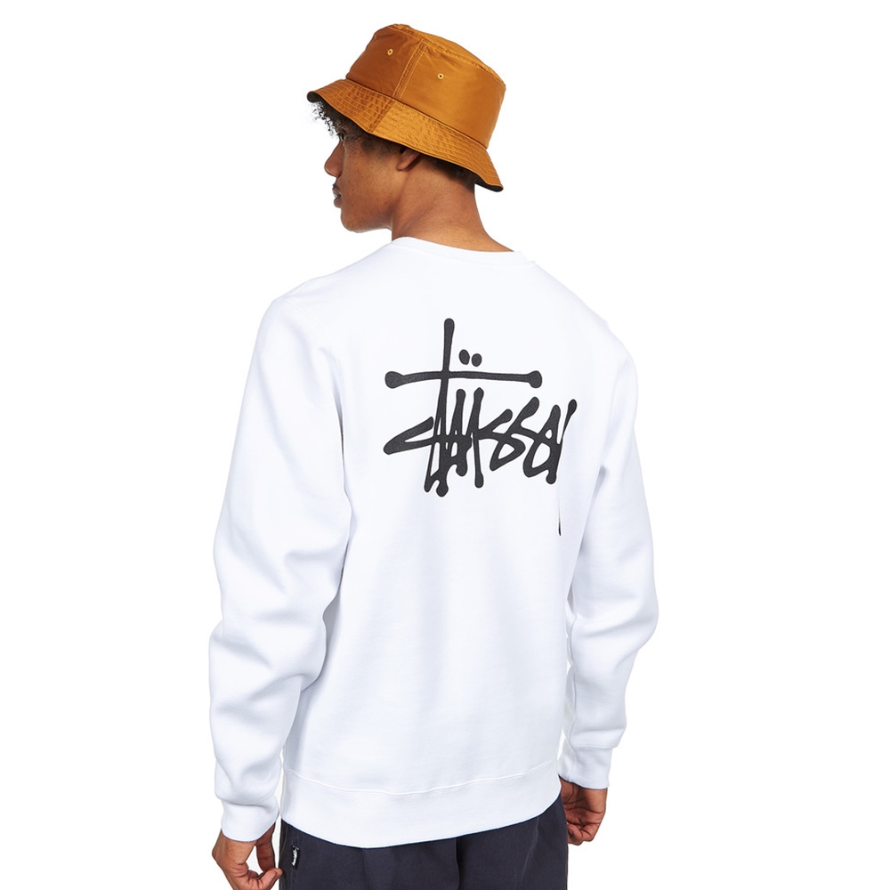 STUSSY BASIC CREW (3COLOR)