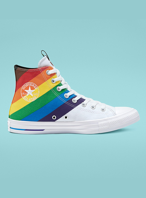 Sepatu new arrivals converse rainbow