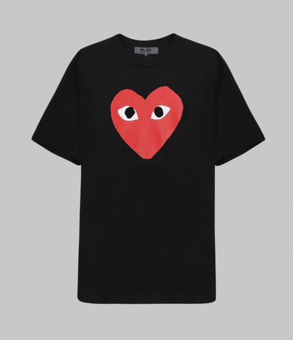 Jual Comme Des Garcons heart printing T AZ T112 051 1 P1T112
