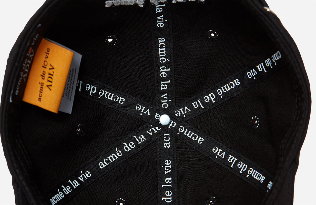 Kakao X Adlv Ryan Ball Cap Black