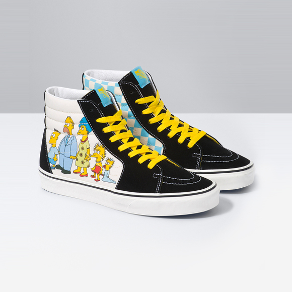 sk8 hi simpsons