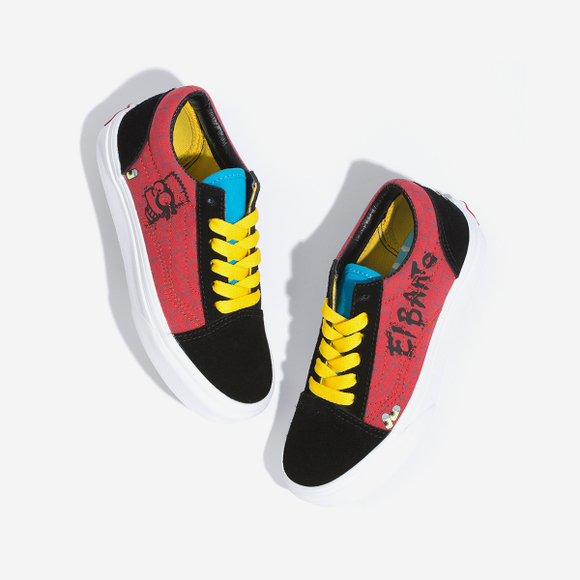 the simpsons x vans customs old skool