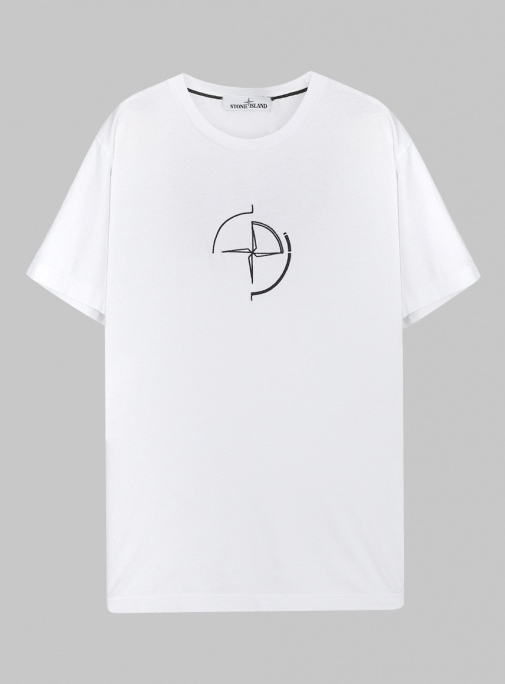 stone island data scan t shirt