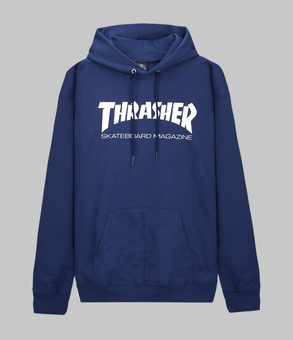 Jual THRASHER SKATE MAG Hoodie Navy 312671 Original thefepi